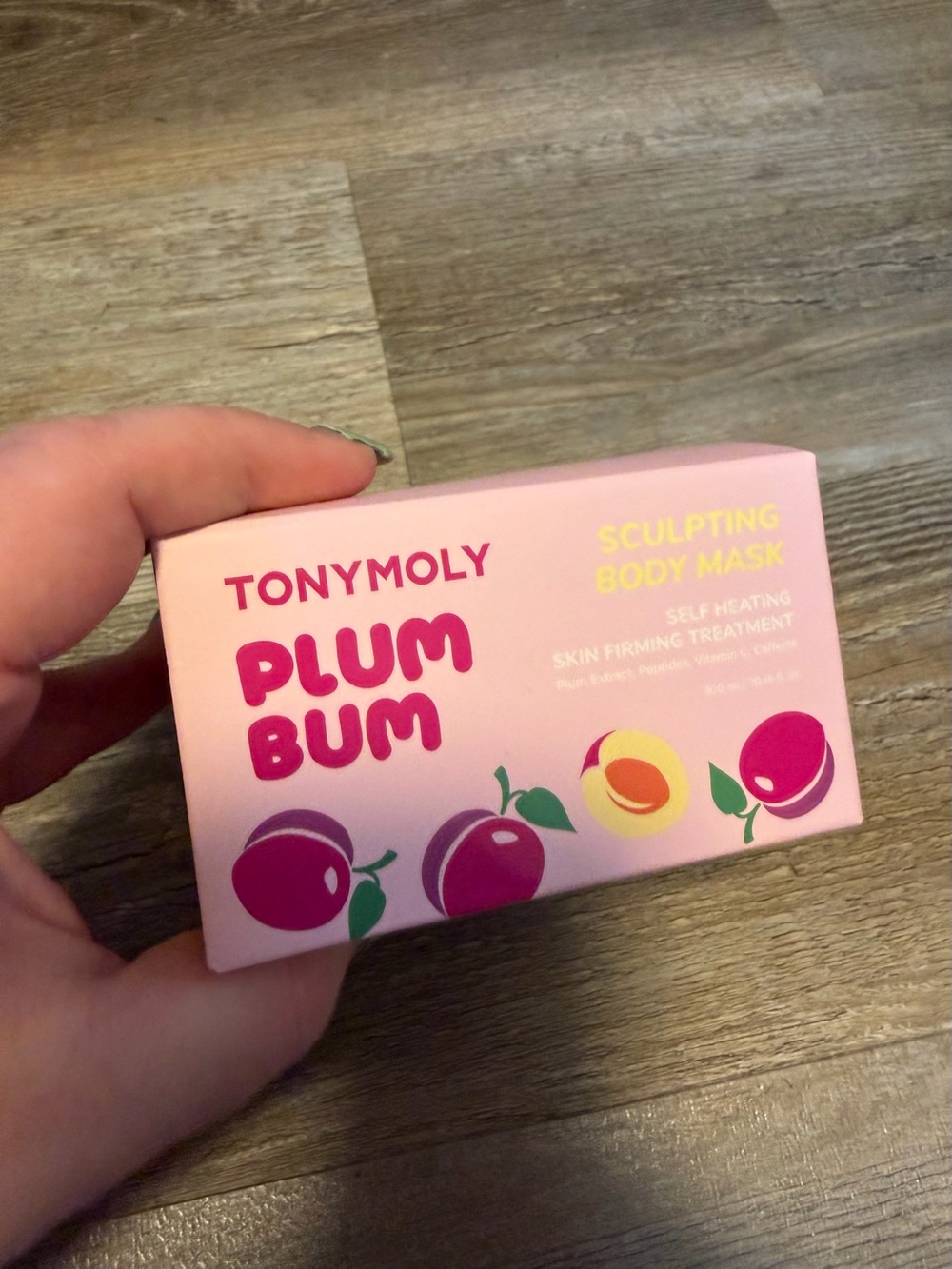 Tonymoly Plum Bum Sculpting Body Mask